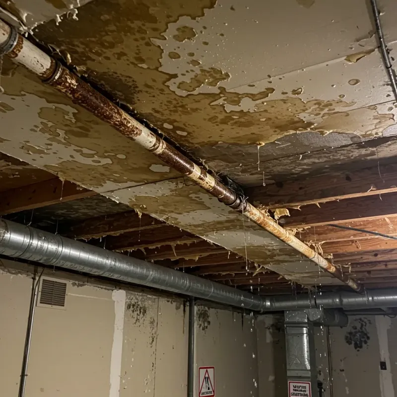 Ceiling Water Damage Repair in Fairplains, NC