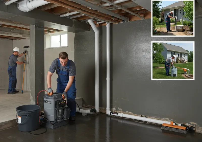 Basement Waterproofing and Flood Prevention process in Fairplains, NC